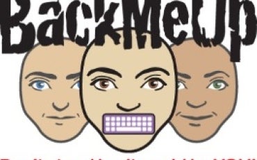 Screenshot of the 'BackMeUp video competition'