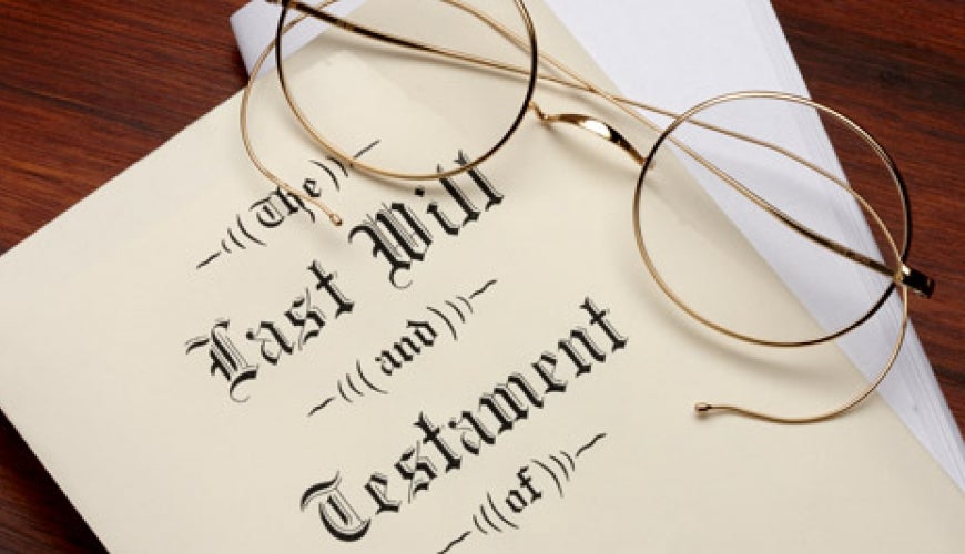 will151513376.jpg Photo: last will